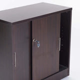 AXA 2 DOOR CABINET - WENGE
