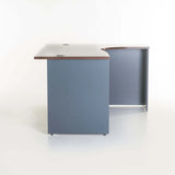 AXA CORNER DESK LEFT - WALNUT