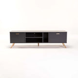 LENA 160cm 2 DOOR TV UNIT - GREY