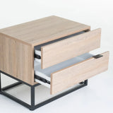 LODI 2 DRAWER PEDESTAL - OAK