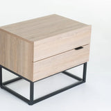 LODI 2 DRAWER PEDESTAL - OAK
