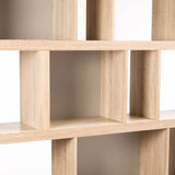 MOON MODULAR SHELF UNIT - LIGHT OAK/LIGHT GREY