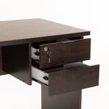 POD 120cm DELUXE DESK - WENGE