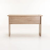 POD 120cm DELUXE DESK - LIGHT OAK/LIGHT GREY