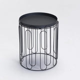 RINI SET OF 2 TABLES - BLACK