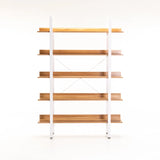 SIGMA 5 SHELF UNIT - BEECH/WHITE