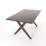 TABLE E030 150x90cm - GREYSTONE/DARK LEGS