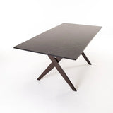 TABLE E031 180x90cm - GREYSTONE/DARK LEGS
